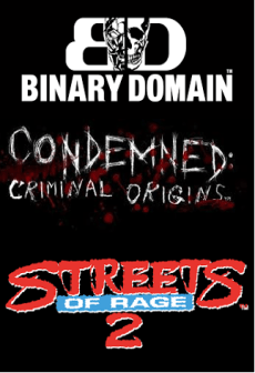 Binary Domain + Condemned: Criminal Origins + Streets of Rage 2