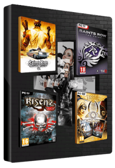 free steam game Saints Row 2 + Saints Row: The Third + Risen 2: Dark Waters + Sacred 2: Gold BUNDLE