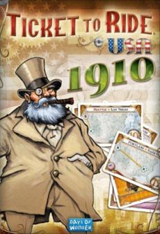 free steam game Ticket to Ride USA 1910