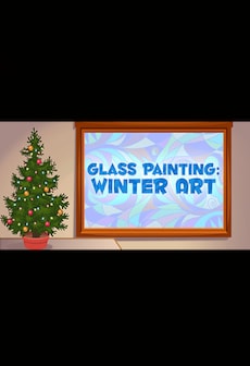 Glass Painting: Winter Art